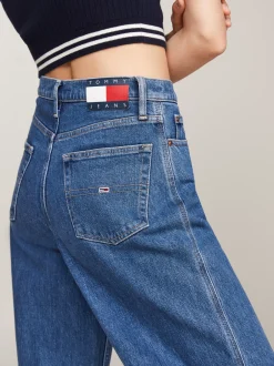Jeansy*Tommy Hilfiger Jeansy Claire Z Wysokim Stanem DENIM MEDIUM