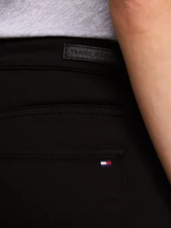 Jeansy*Tommy Hilfiger Jeansy Como Heritage O Obcisłym Kroju MASTERS BLACK