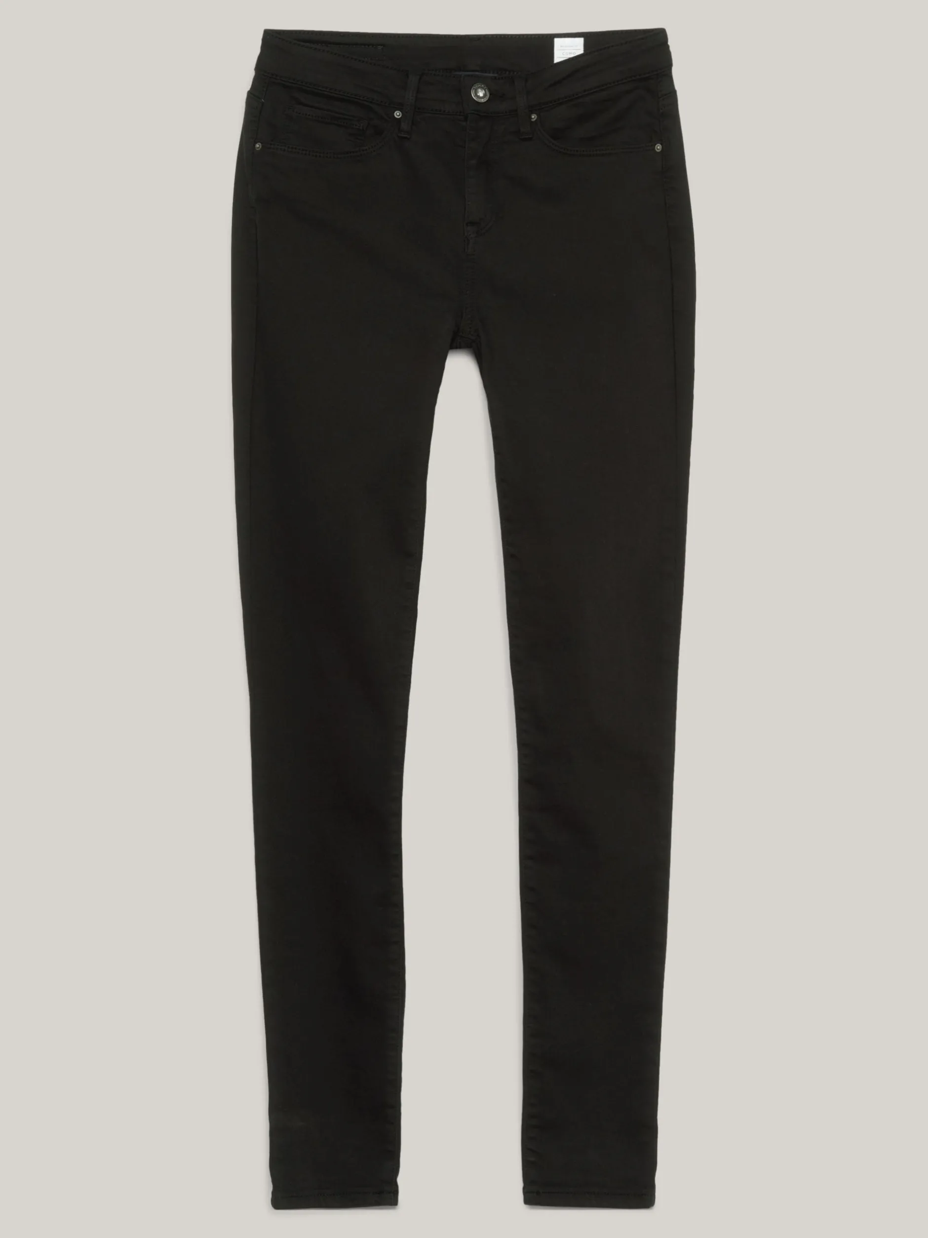 Jeansy*Tommy Hilfiger Jeansy Como Heritage O Obcisłym Kroju MASTERS BLACK