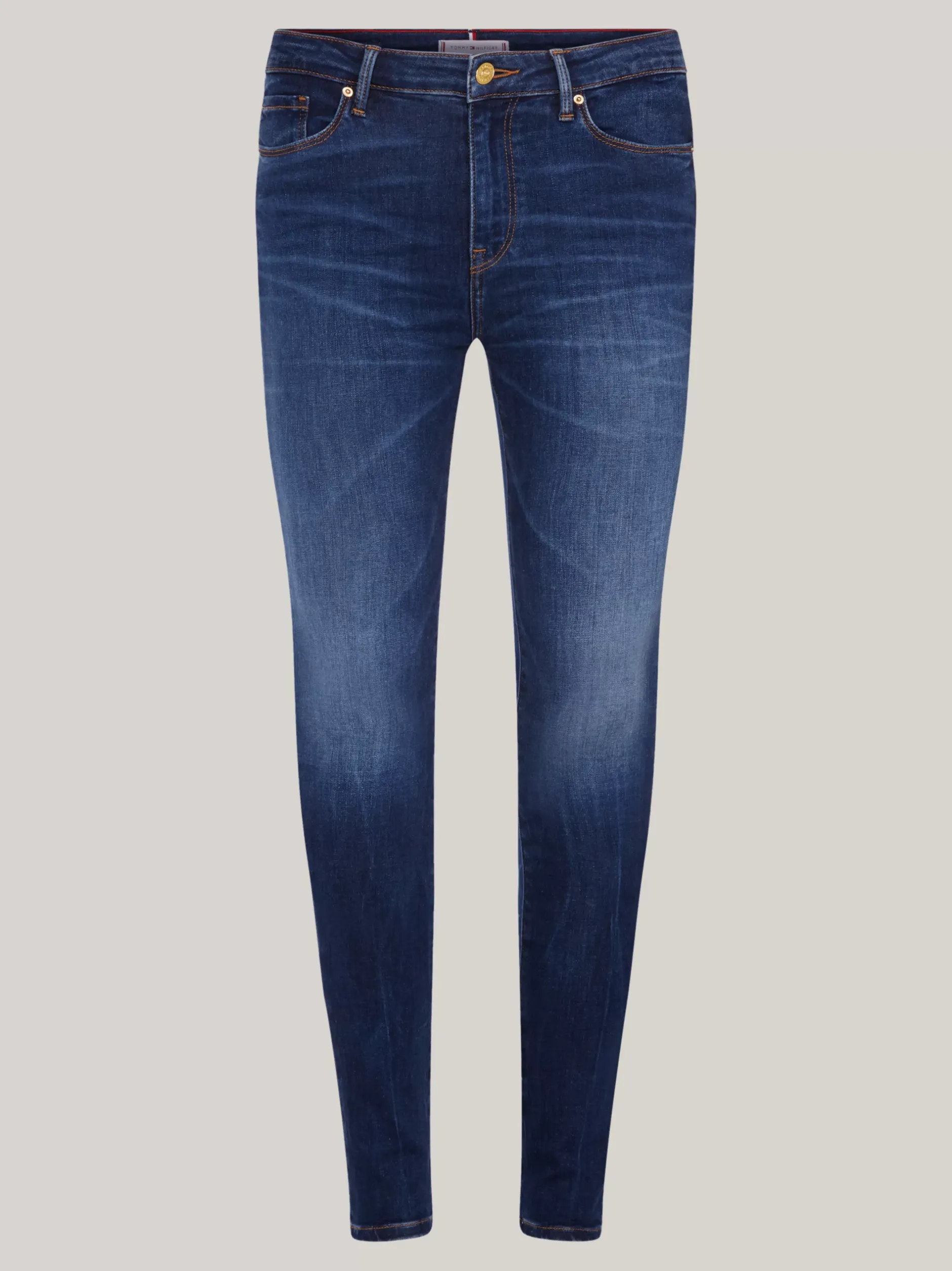 Jeansy*Tommy Hilfiger Jeansy Como O Obcisłym Kroju Z Efektem Sprania DOREEN