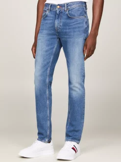 Jeansy*Tommy Hilfiger Jeansy Denton O Prostym Kroju BOSTON INDIGO