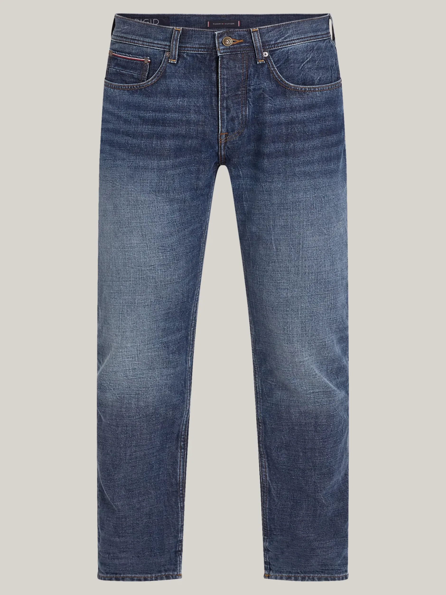 Jeansy*Tommy Hilfiger Jeansy Denton Z Prostymi Nogawkami FOUR YEARS OWNED