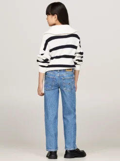 Jeansy*Tommy Hilfiger Jeansy Essential O Kroju Girlfriend MIDSALTPEPPER