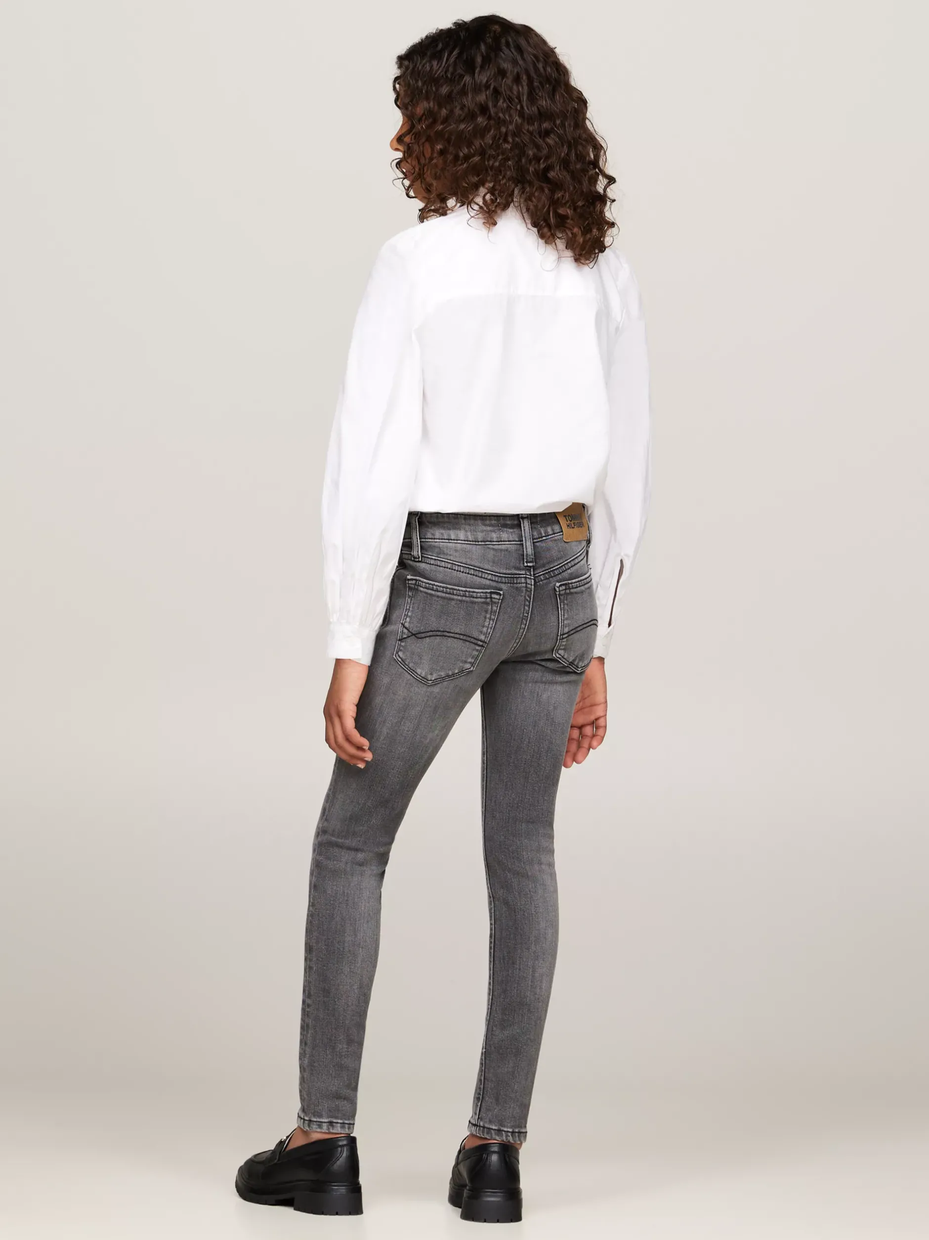 Jeansy*Tommy Hilfiger Jeansy Nora Z Efektem Wyblaknięcia BLACKUSED