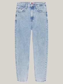 Jeansy*Tommy Hilfiger Jeansy O Kroju Mom Fit Z Ultrawysokim Stanem DENIM LIGHT