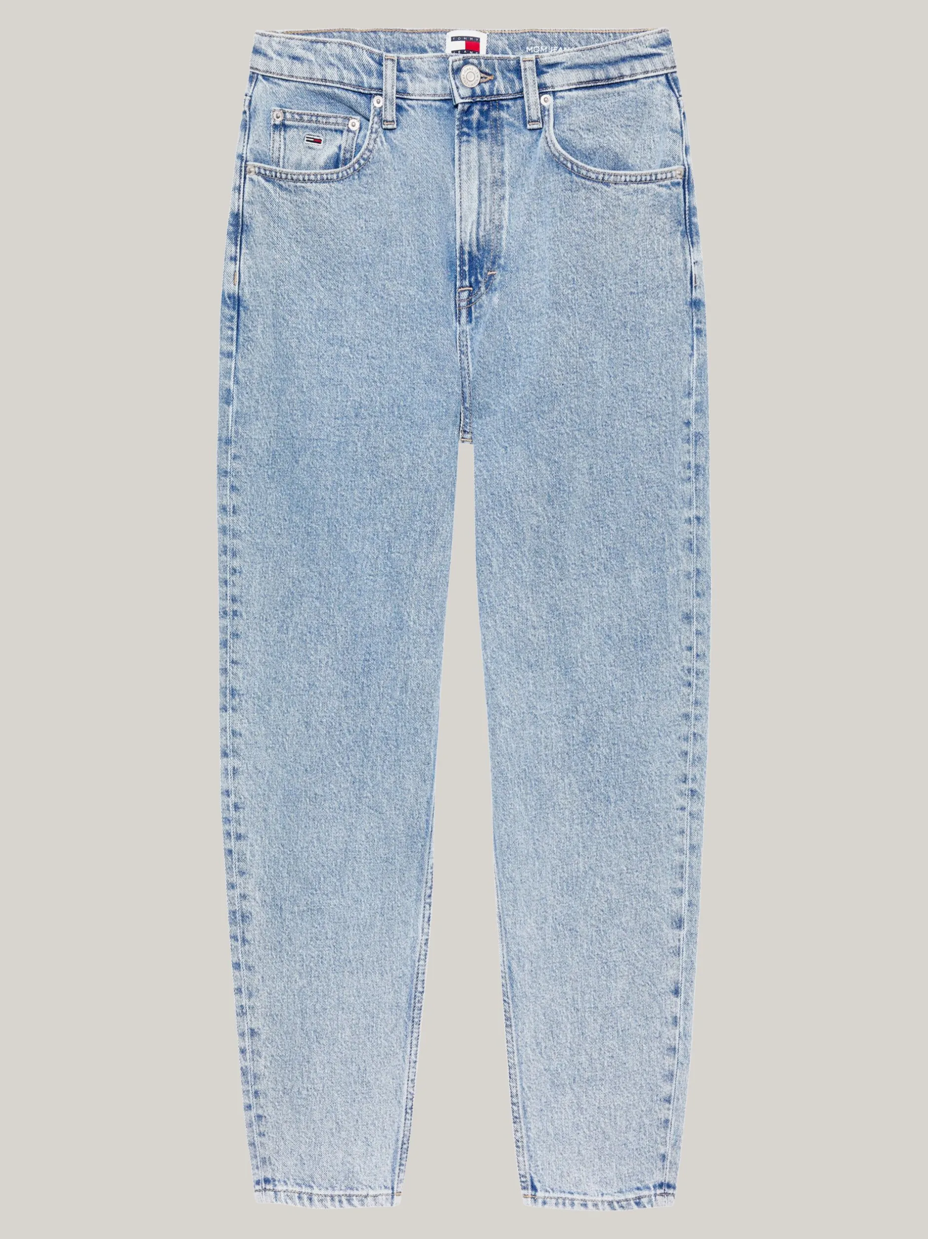 Jeansy*Tommy Hilfiger Jeansy O Kroju Mom Fit Z Ultrawysokim Stanem DENIM LIGHT