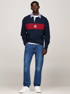Jeansy*Tommy Hilfiger Jeansy O Regularnym Kroju Dad Fit DENIM DARK