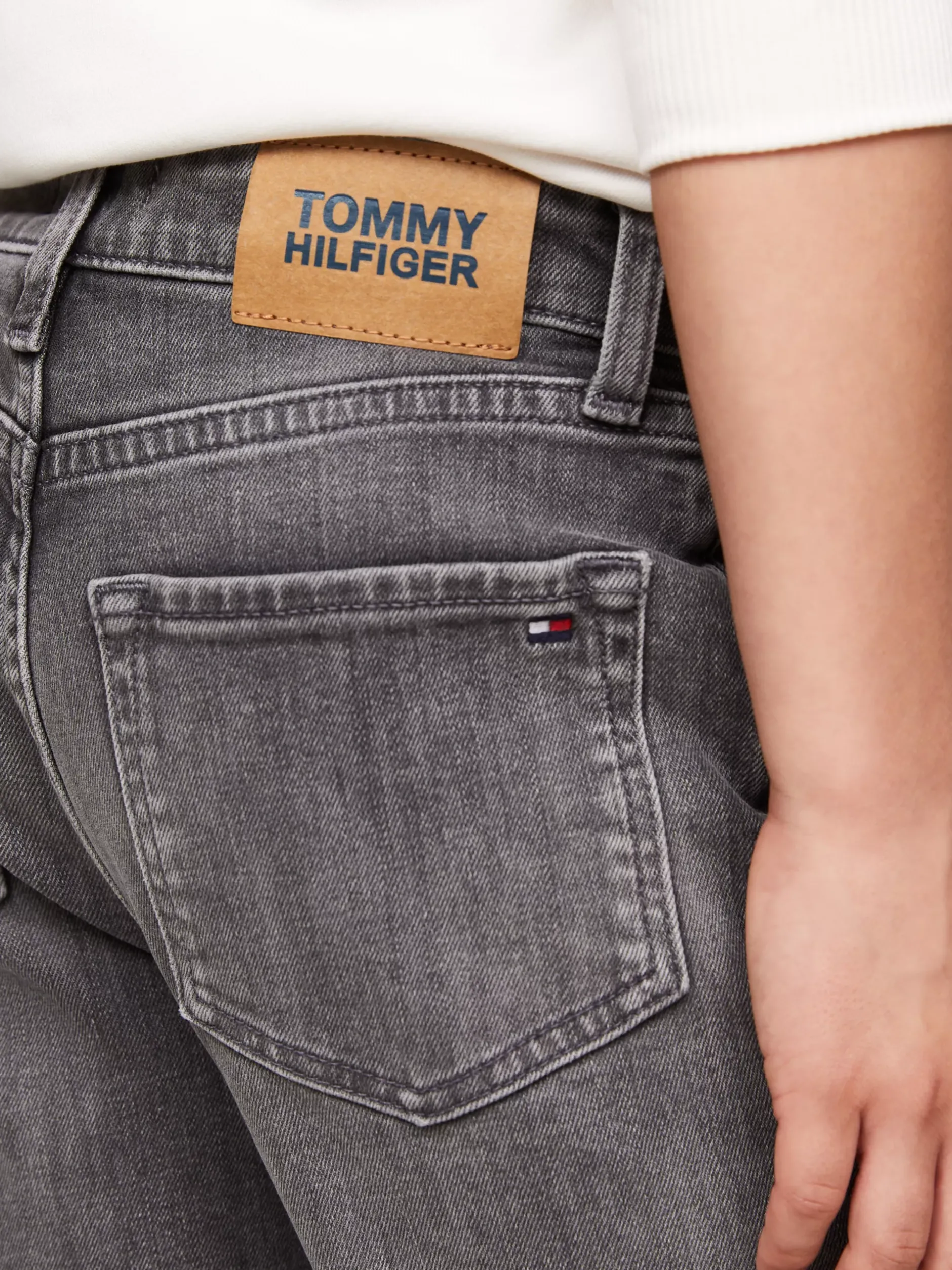 Jeansy*Tommy Hilfiger Jeansy O Regularnym Kroju GREYUSED