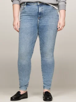Jeansy*Tommy Hilfiger Jeansy O Wąskim Kroju Curve Harlem KATE