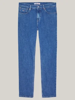 Jeansy*Tommy Hilfiger Jeansy O Wąskim Kroju Z Efektem Wyblaknięcia DENIM MEDIUM