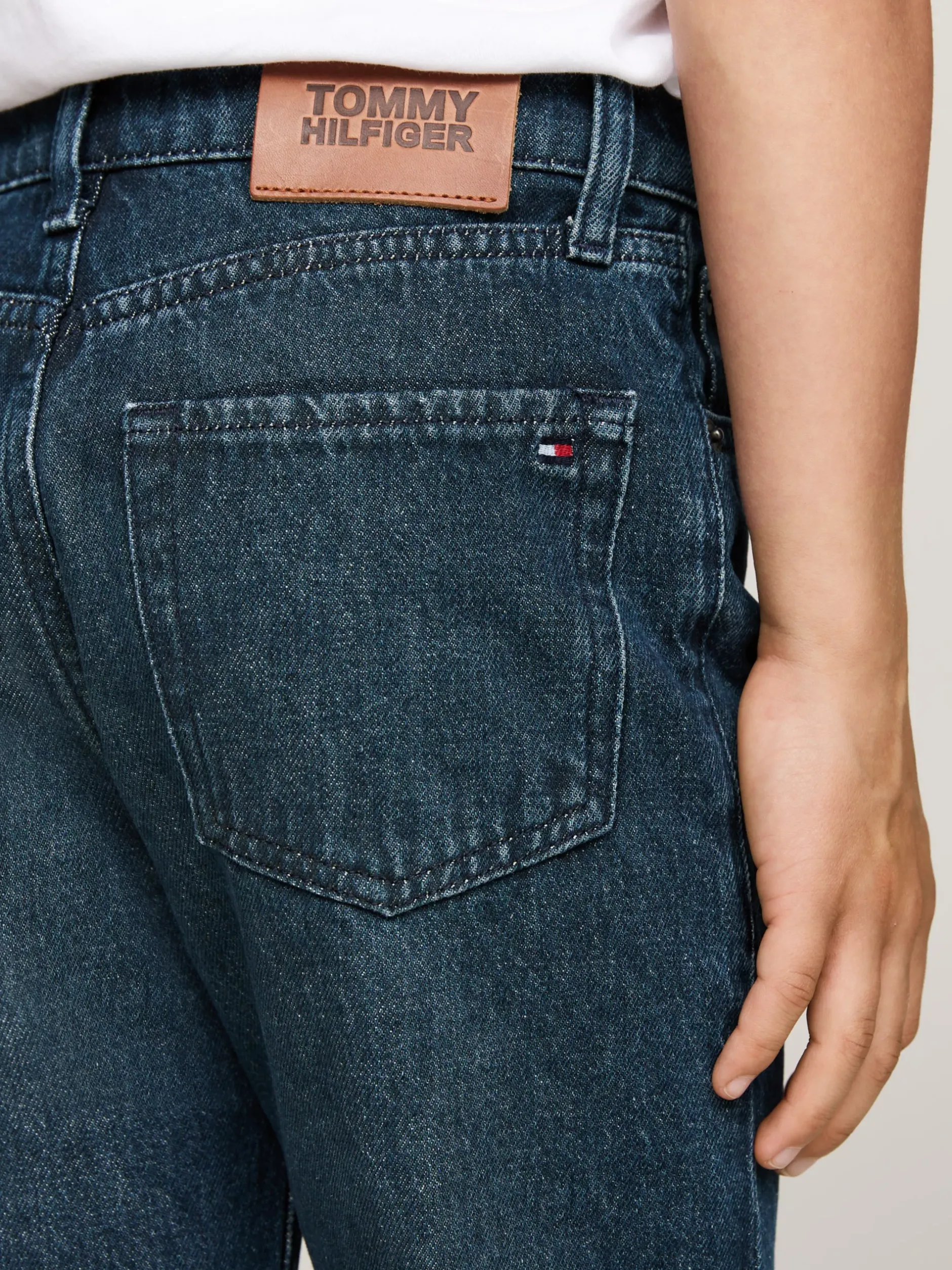 Jeansy*Tommy Hilfiger Jeansy O Zielonkawym Odcieniu GREENCAST