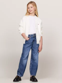 Jeansy*Tommy Hilfiger Jeansy Oversize Z Nogawkami O Kroju Balonowym WORNIN