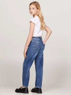 Jeansy*Tommy Hilfiger Jeansy Oversize Z Nogawkami O Kroju Balonowym WORNIN