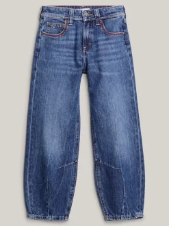 Jeansy*Tommy Hilfiger Jeansy Oversize Z Nogawkami O Kroju Balonowym WORNIN