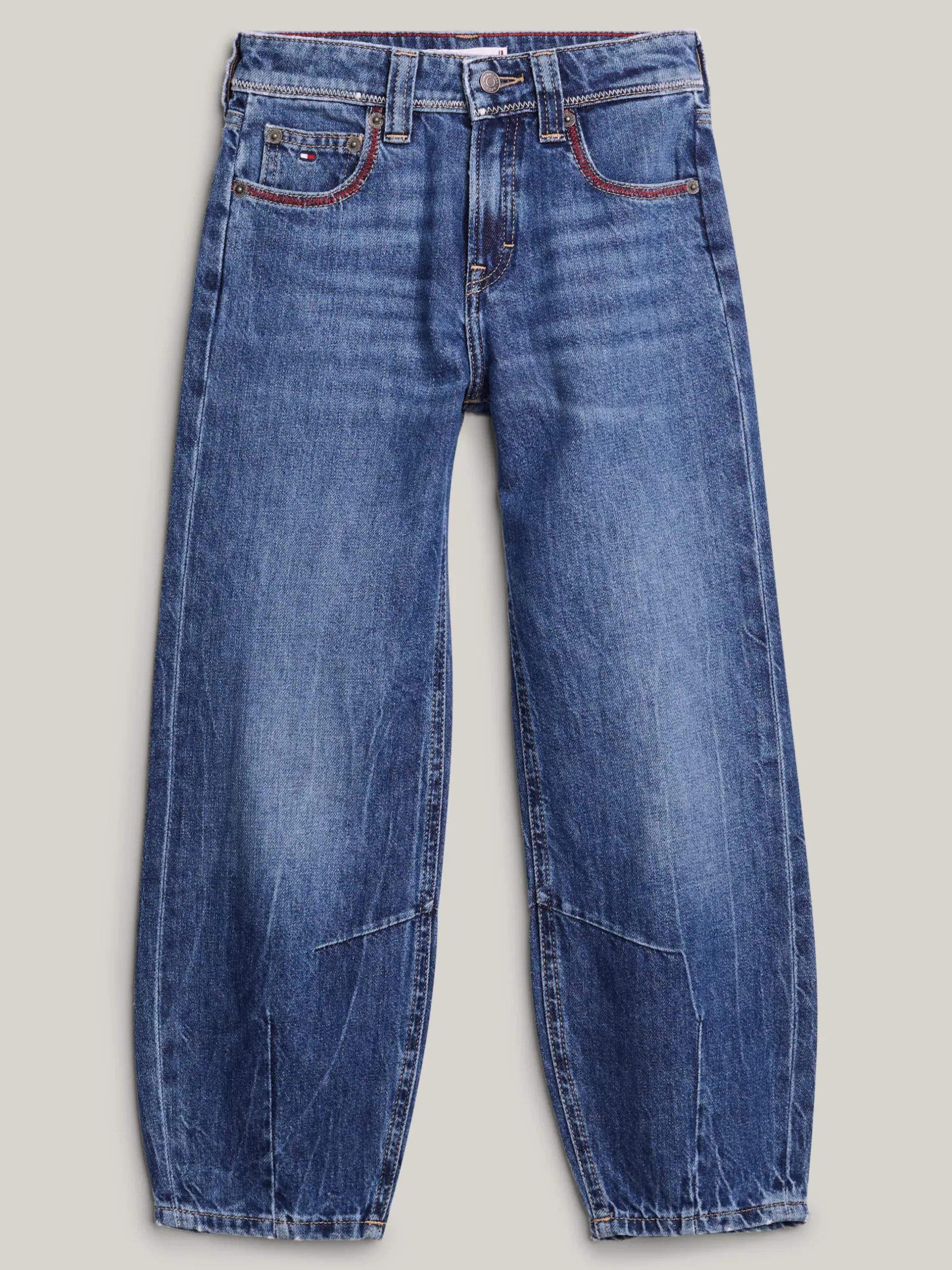 Jeansy*Tommy Hilfiger Jeansy Oversize Z Nogawkami O Kroju Balonowym WORNIN