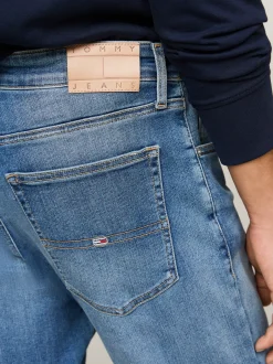 Jeansy*Tommy Hilfiger Jeansy Ryan O Prostym Regularnym Kroju DENIM MEDIUM
