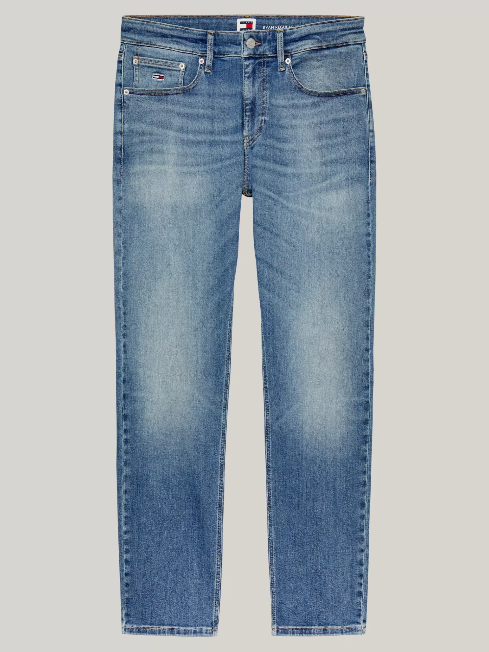 Jeansy*Tommy Hilfiger Jeansy Ryan O Prostym Regularnym Kroju DENIM MEDIUM
