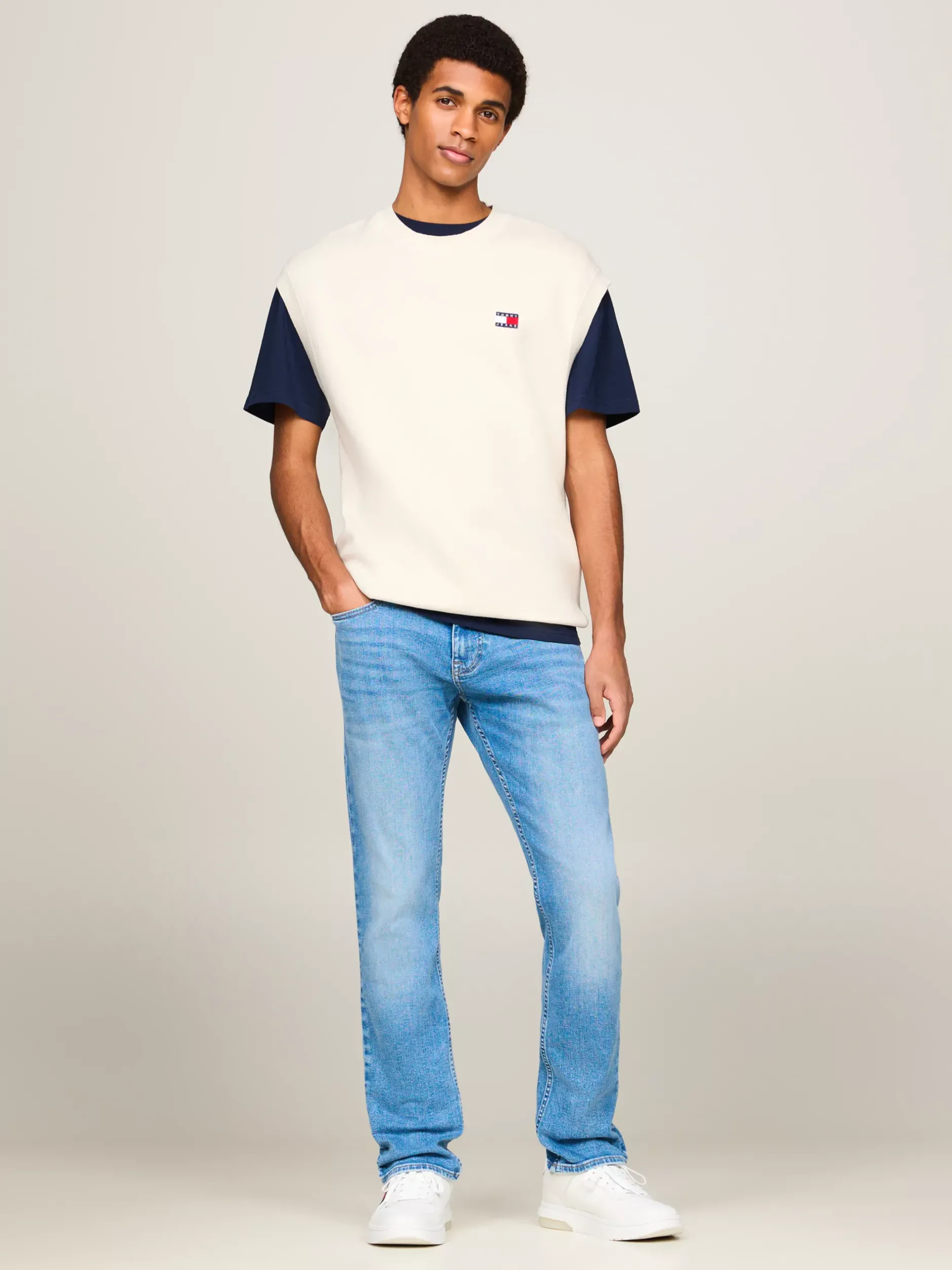 Jeansy*Tommy Hilfiger Jeansy Scanton O Wąskim Kroju DENIM MEDIUM