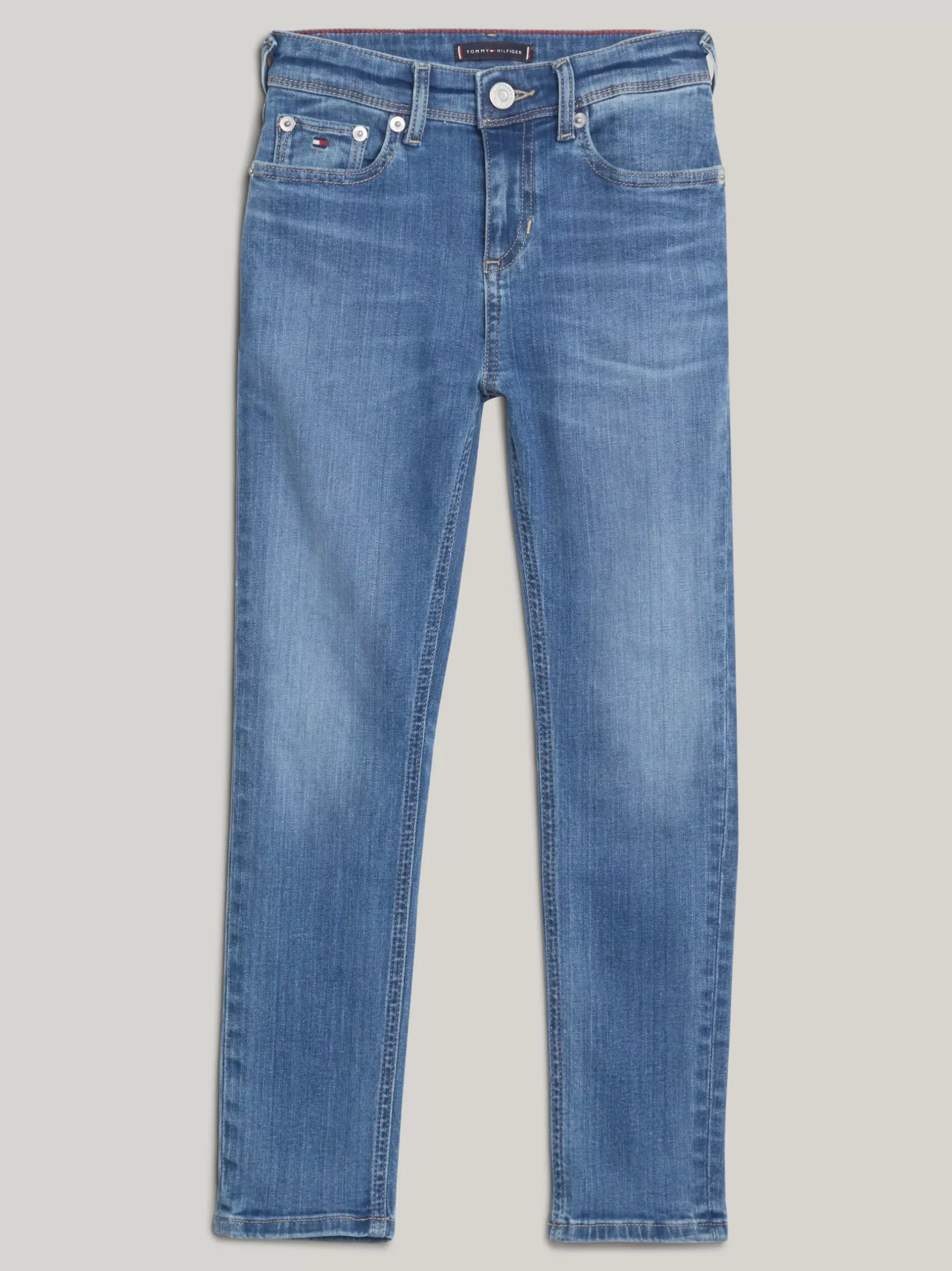 Jeansy*Tommy Hilfiger Jeansy Scanton Y O Wąskim Kroju OCEANBLUE