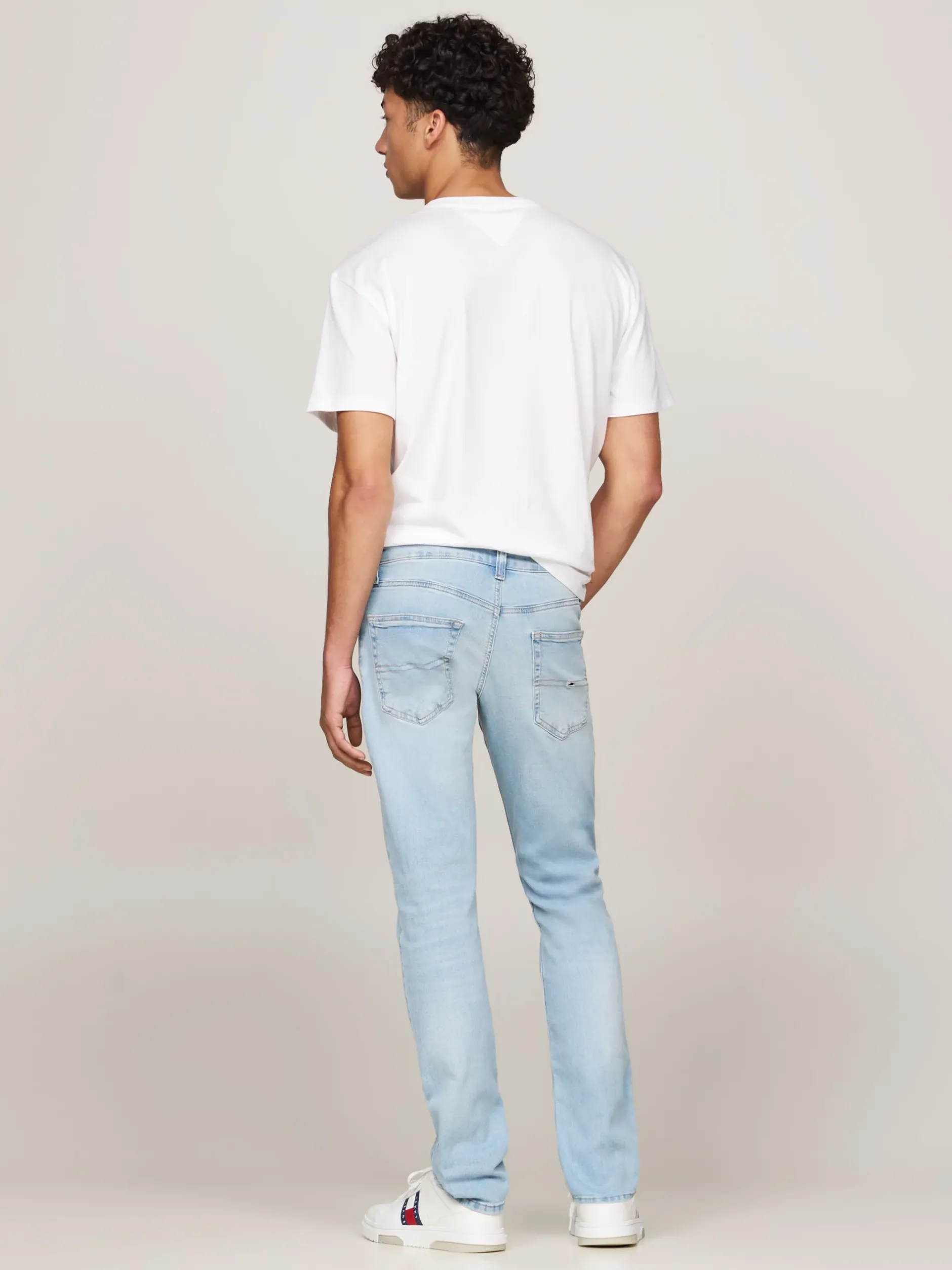 Jeansy*Tommy Hilfiger Jeansy Scanton Z Efektem Wyblaknięcia DENIM LIGHT