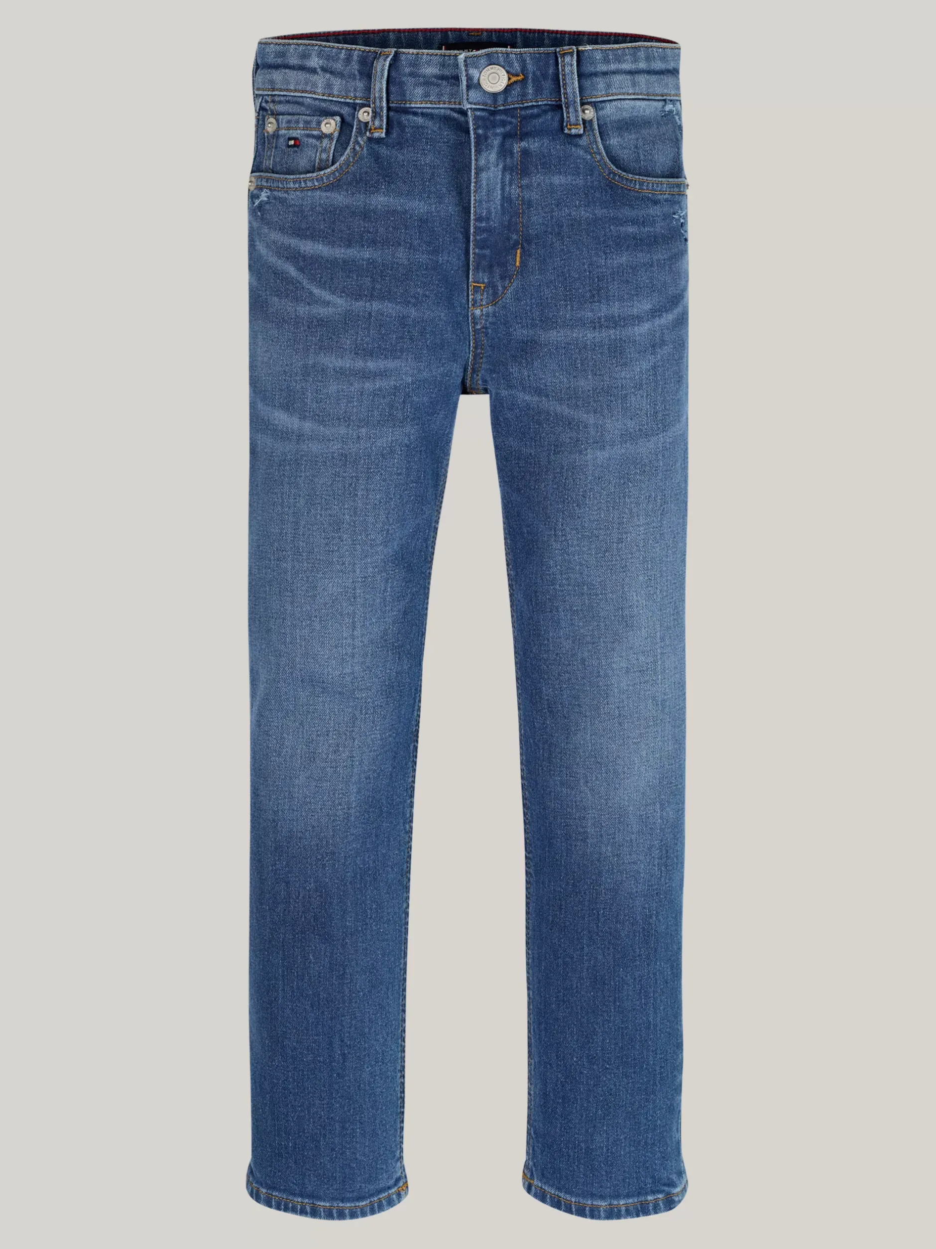 Jeansy*Tommy Hilfiger Jeansy Skater Z Efektem Znoszenia STREAKYBLUE