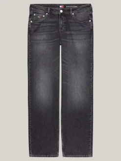 Jeansy*Tommy Hilfiger Jeansy Sophie Z Niskim Stanem DENIM BLACK