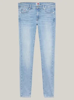 Jeansy*Tommy Hilfiger Jeansy Sophie Z Obcisłym Stanem DENIM LIGHT