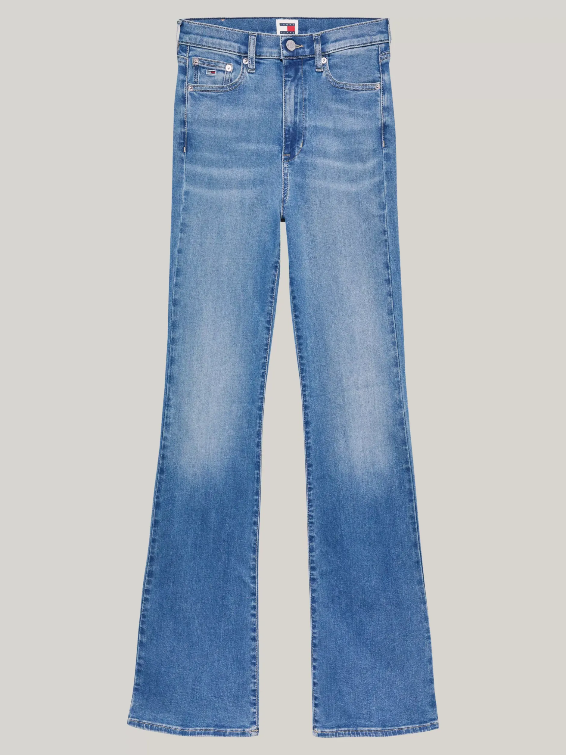 Jeansy*Tommy Hilfiger Jeansy Sylvia Z Rozszerzanymi Nogawkami DENIM MEDIUM