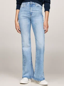 Jeansy*Tommy Hilfiger Jeansy Sylvia Z Rozszerzanymi Nogawkami DENIM LIGHT