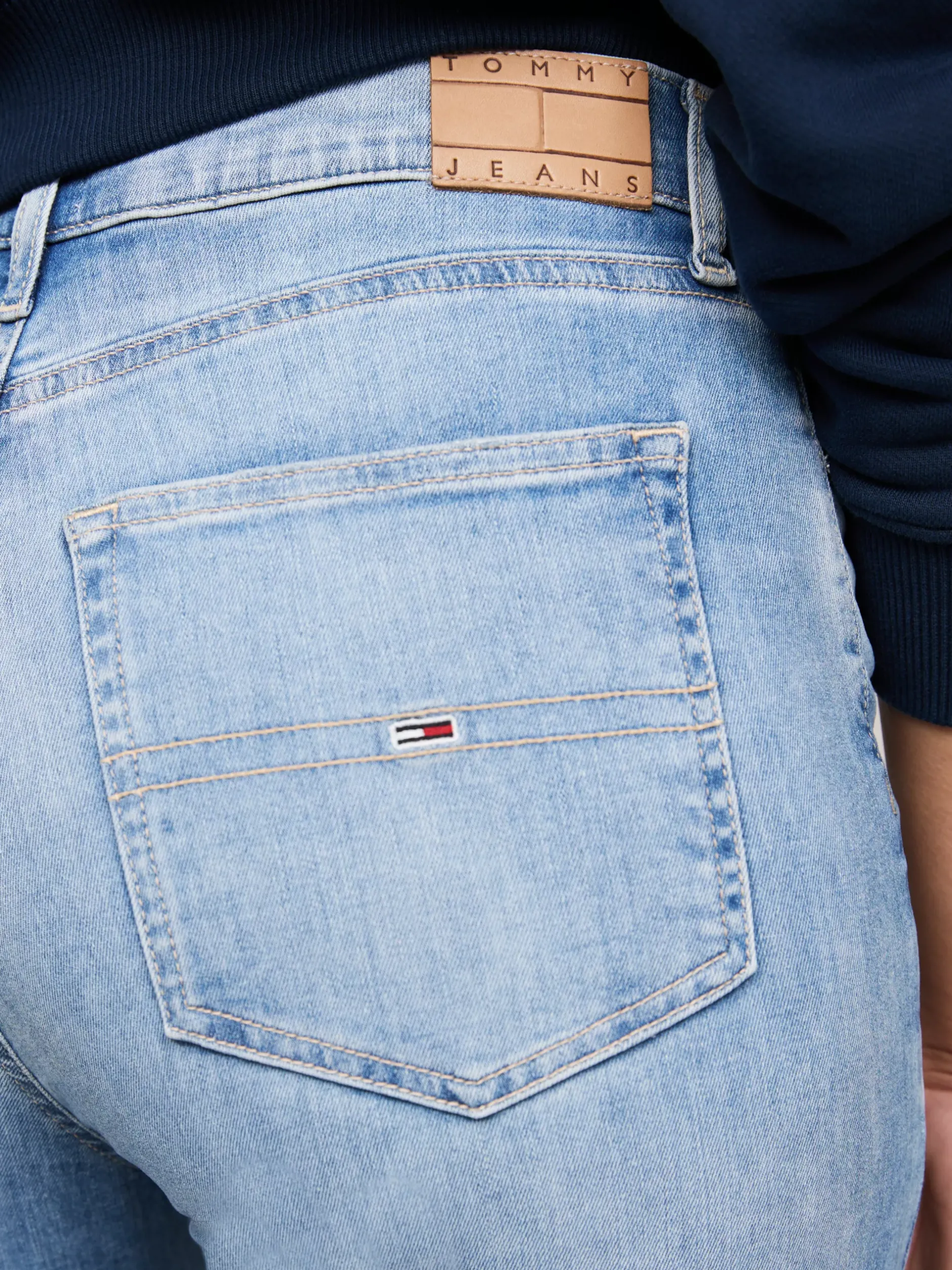 Jeansy*Tommy Hilfiger Jeansy Sylvia Z Rozszerzanymi Nogawkami DENIM LIGHT