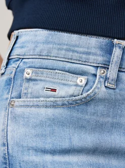 Jeansy*Tommy Hilfiger Jeansy Sylvia Z Rozszerzanymi Nogawkami DENIM LIGHT