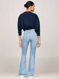 Jeansy*Tommy Hilfiger Jeansy Sylvia Z Rozszerzanymi Nogawkami DENIM LIGHT