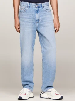 Jeansy*Tommy Hilfiger Jeansy Typu Skater O Fasonie Stolarskim DENIM LIGHT