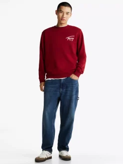 Jeansy*Tommy Hilfiger Jeansy Typu Skater Z Wiskerami DENIM DARK