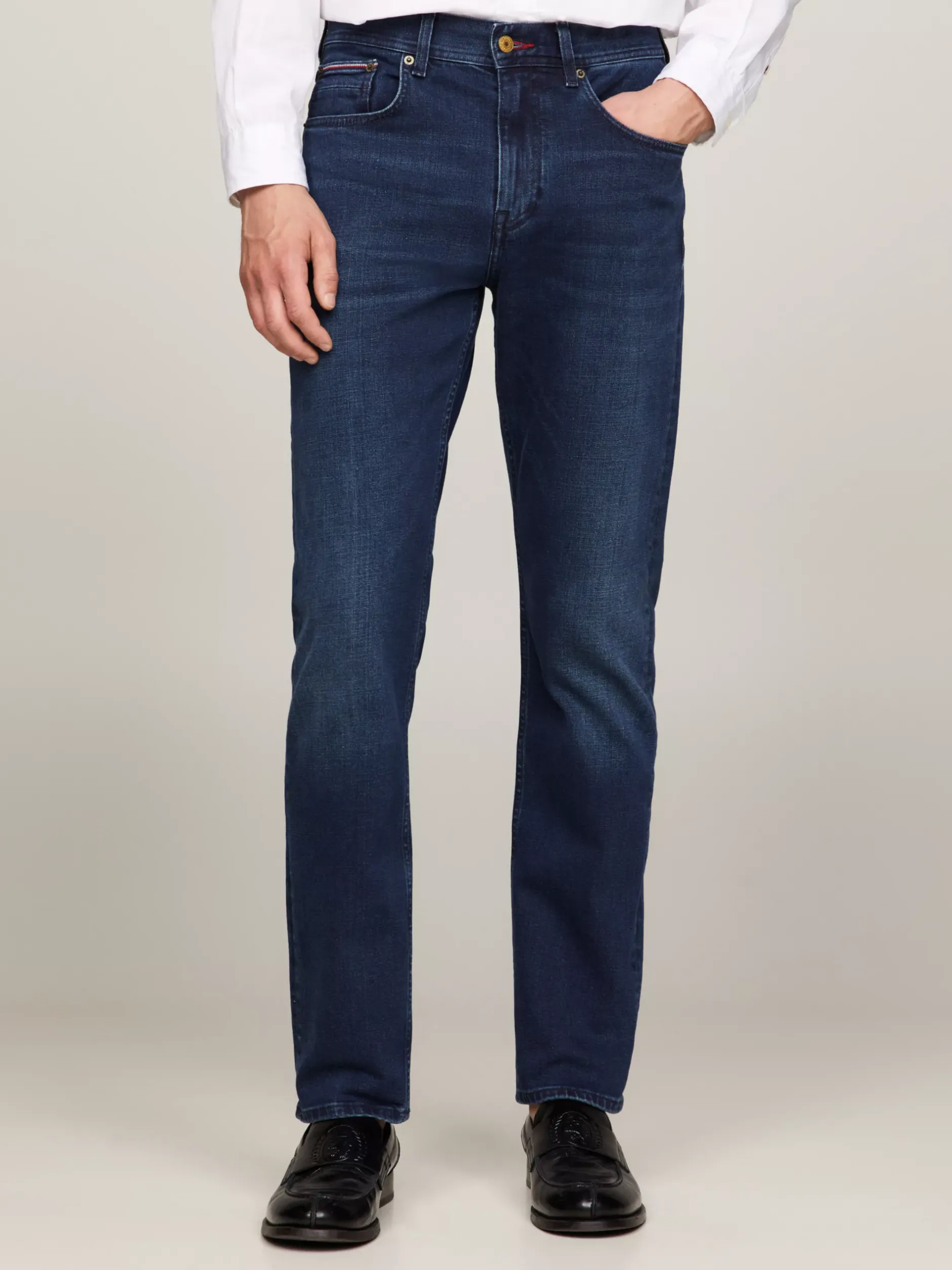 Jeansy*Tommy Hilfiger Jeansy Z Prostymi Nogawkami BRIDGER INDIGO