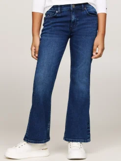 Jeansy*Tommy Hilfiger Jeansy Z Rozszerzanymi Nogawkami CORALBLUE