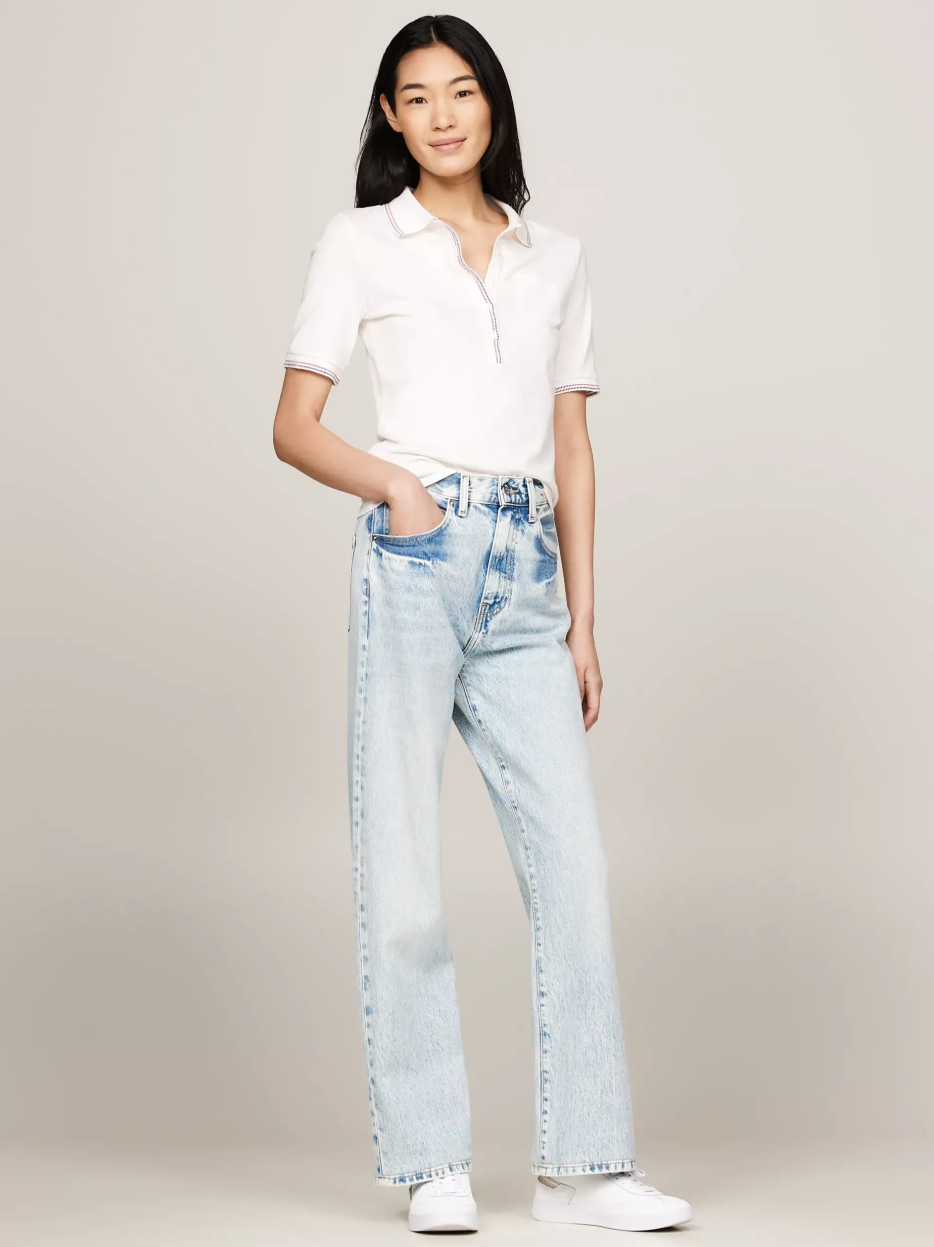 Jeansy*Tommy Hilfiger Jeansy Z Rozszerzanymi Nogawkami LEV