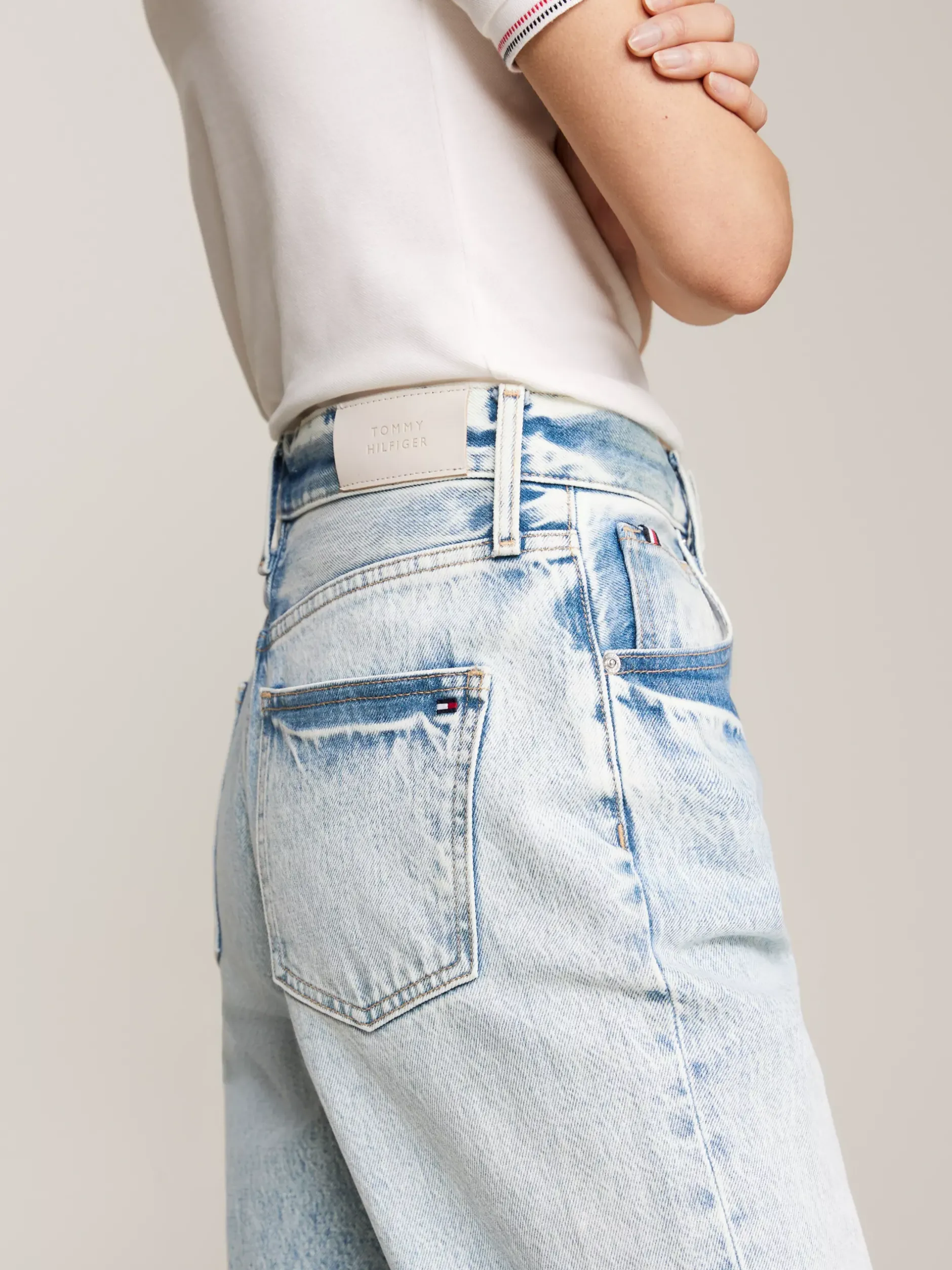 Jeansy*Tommy Hilfiger Jeansy Z Rozszerzanymi Nogawkami LEV