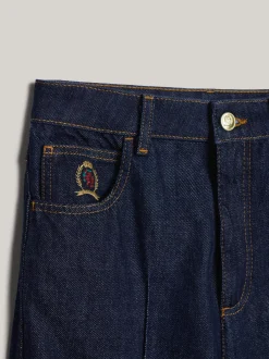 Jeansy*Tommy Hilfiger Jeansy Z Szeroką Nogawką I Wypukłymi Szwami INDIGO DENIM