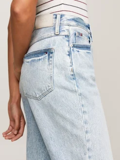 Jeansy*Tommy Hilfiger Jeansy Z Wysokim Stanem I Skręcanymi Szwami LEV