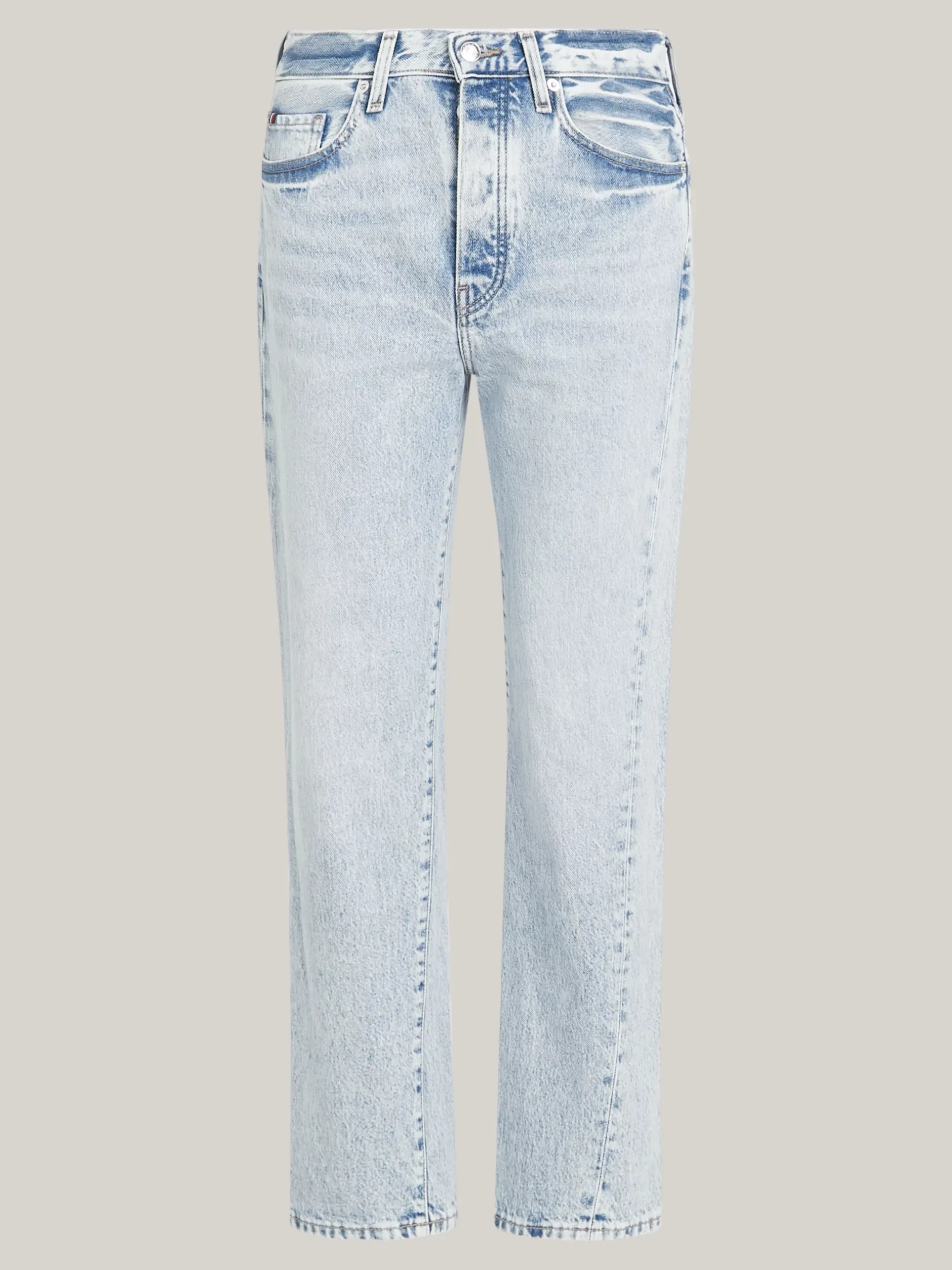 Jeansy*Tommy Hilfiger Jeansy Z Wysokim Stanem I Skręcanymi Szwami LEV