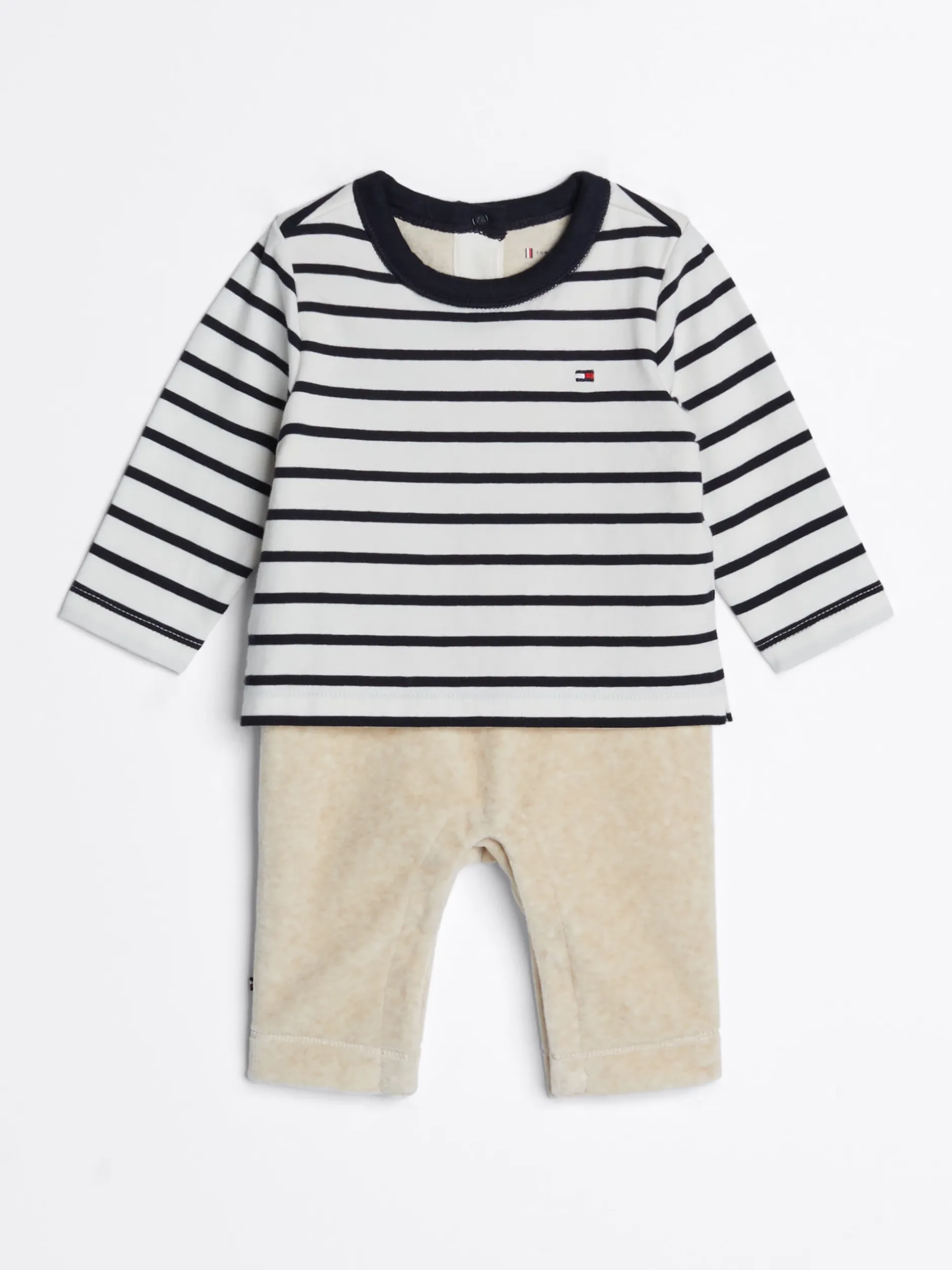 Dziewczynki|Chłopcy*Tommy Hilfiger Jednoczęściowe Ubranko W Paski DESERT SKY STRIPE