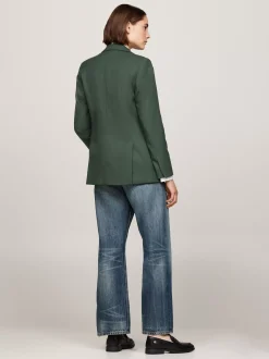 Marynarki*Tommy Hilfiger Jednorzędowa Marynarka O Regularnym Kroju MIDNIGHT MOSS