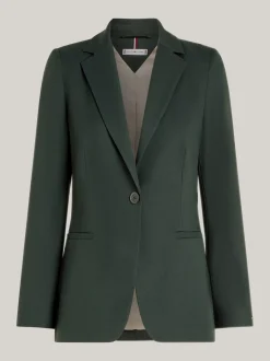 Marynarki*Tommy Hilfiger Jednorzędowa Marynarka O Regularnym Kroju MIDNIGHT MOSS