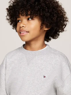 Bluzy Dresowe I Z Kapturem|Bluzy Dresowe I Z Kapturem*Tommy Hilfiger Joggery Essential W Komplecie Ze Swetrem LIGHT GREY HEATHER
