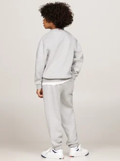 Bluzy Dresowe I Z Kapturem|Bluzy Dresowe I Z Kapturem*Tommy Hilfiger Joggery Essential W Komplecie Ze Swetrem LIGHT GREY HEATHER