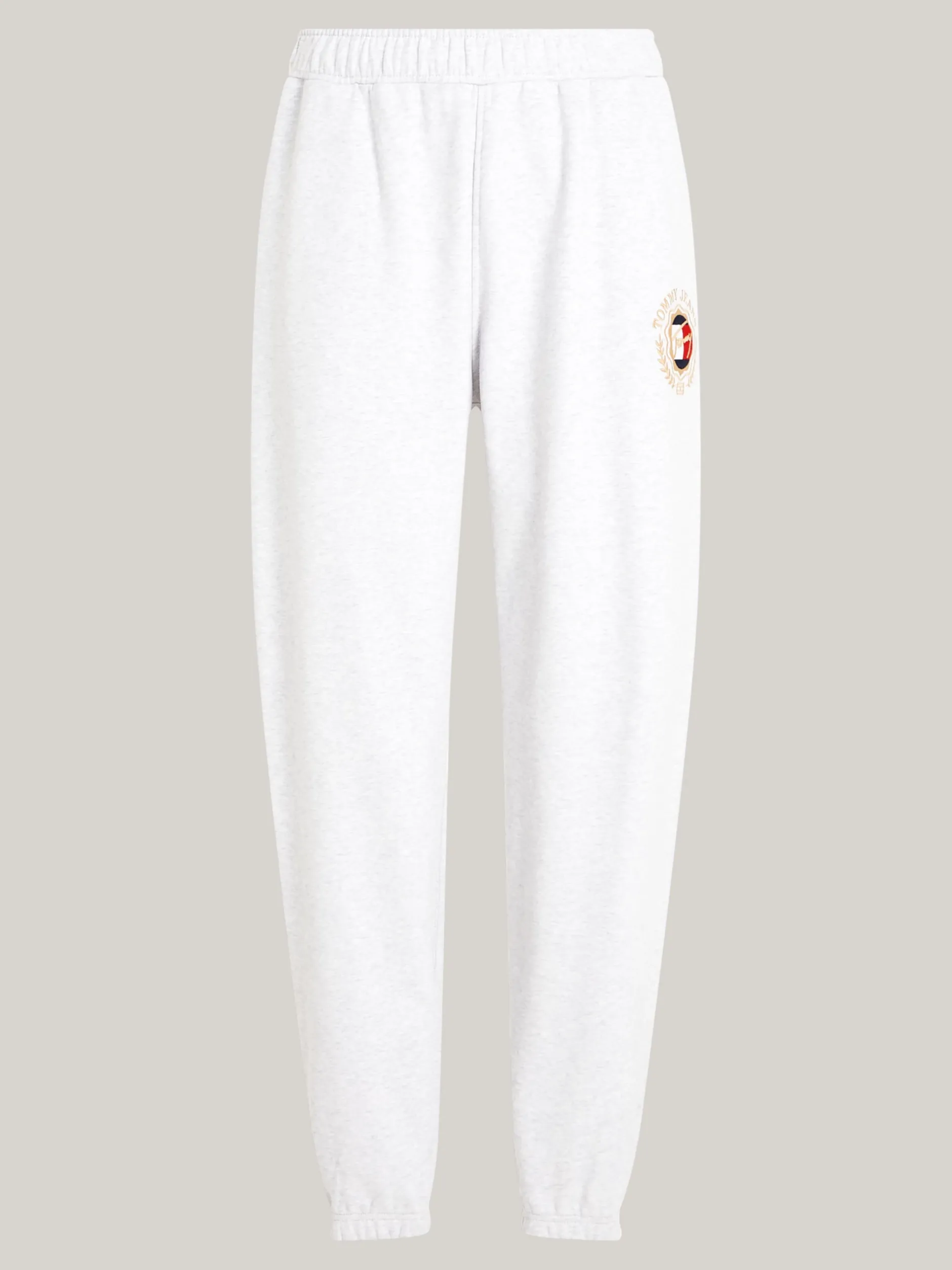 Spodnie*Tommy Hilfiger Joggery O Luźnym Kroju Z Logo Prep Explorer SILVER GREY