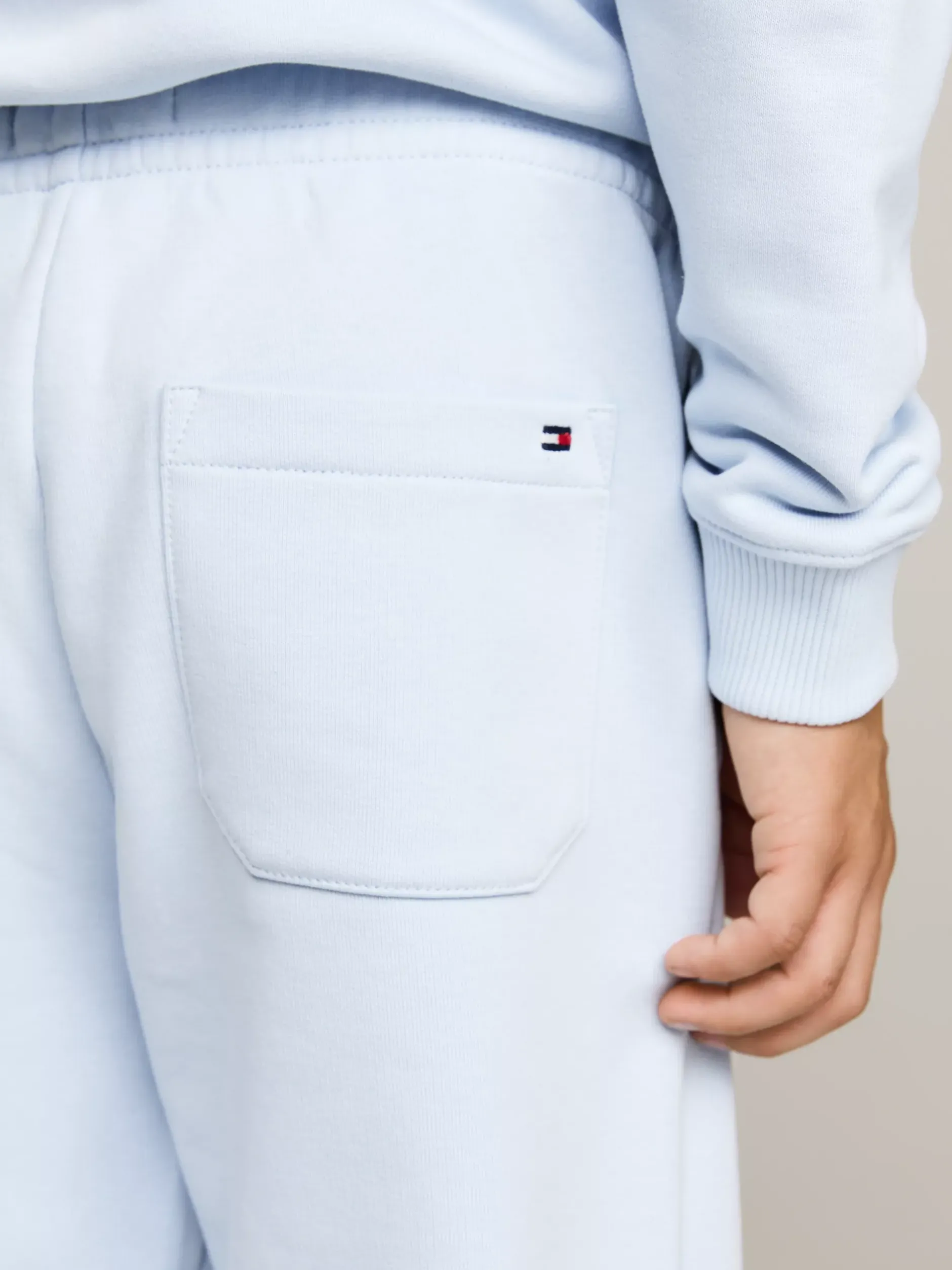 Spodnie, Szorty I Spódnice|Spodnie I Szorty*Tommy Hilfiger Joggery Z Mankietami I Flagą BREEZY BLUE