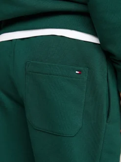 Spodnie, Szorty I Spódnice|Spodnie I Szorty*Tommy Hilfiger Joggery Z Mankietami I Flagą ORNAMENTAL GREEN