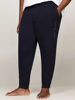 Stroje Domowe*Tommy Hilfiger Joggery Z Troczkami TH Original Plus DESERT SKY